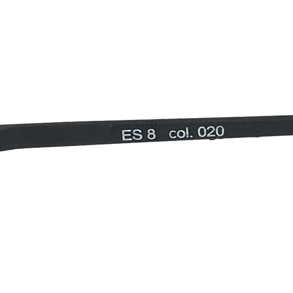 Eye Society by RK Design Eyeglasses Frames ES 8 col. 020 Black Clear 45-20-135